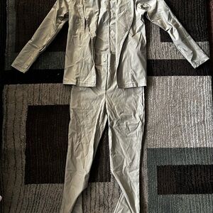 Stylish Tan Two-Piece Suit